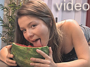 Emily Loves Her Watermelon